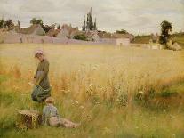 A Summer Meadow, 1887-Henri Alphonse Louis Laurent-desrousseaux-Stretched Canvas