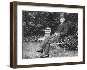 Henri Bergson, French Philosopher, 1910-null-Framed Giclee Print