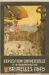Exposition Universelle Et Internationale De Bruxelles Poster-Henri Cassiers-Stretched Canvas