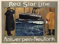 Red Star Line, 1899-Henri Cassiers-Framed Giclee Print