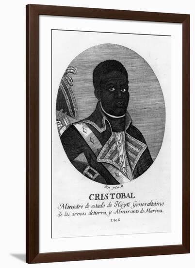 Henri Christophe, King of Haiti, 1806-Rea-Framed Giclee Print