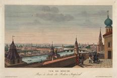 View of Moscow, Taken from the Balcony of the Imperial Palace, 1812-Henri Courvoisier-Voisin-Giclee Print