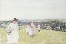 The Picnic-Henri Crockett-Stretched Canvas