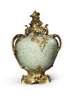 One of a Pair of Louis Xv Style Vases and Covers, Mounts Dated 1883, Porcelain Late Eighteenth-Henri Dasson-Giclee Print