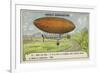 Henri De La Vaulx Hovering in an Airship Above Longchamps for Several Hours, 1906-null-Framed Giclee Print