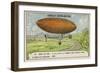 Henri De La Vaulx Hovering in an Airship Above Longchamps for Several Hours, 1906-null-Framed Giclee Print