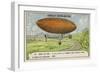 Henri De La Vaulx Hovering in an Airship Above Longchamps for Several Hours, 1906-null-Framed Giclee Print