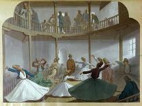 Court Reception at the Tuileries, Paris, 1854-Henri De Montaut-Mounted Giclee Print