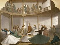 Whirling Dervishes, Ca 1870-Henri De Montaut-Giclee Print