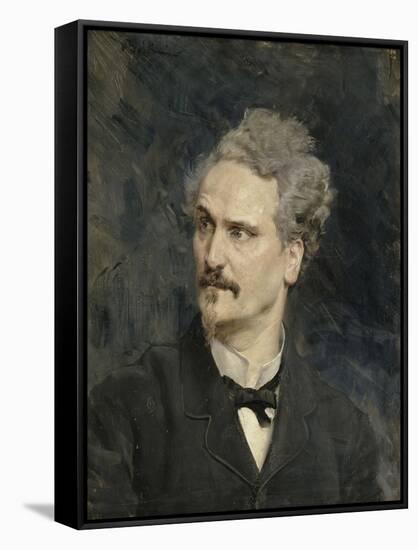 Henri de Rochefort journaliste et homme politique (1830-1913)-Giovanni Boldini-Framed Stretched Canvas