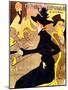 Henri De Toulouse-Lautrec 1864 - 1901, French Painter, Divan Japonais 1892-3-Henri de Toulouse-Lautrec-Mounted Giclee Print