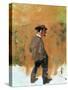 Henri de Toulouse-Lautrec Aged 19, 1883-Rene Princeteau-Stretched Canvas
