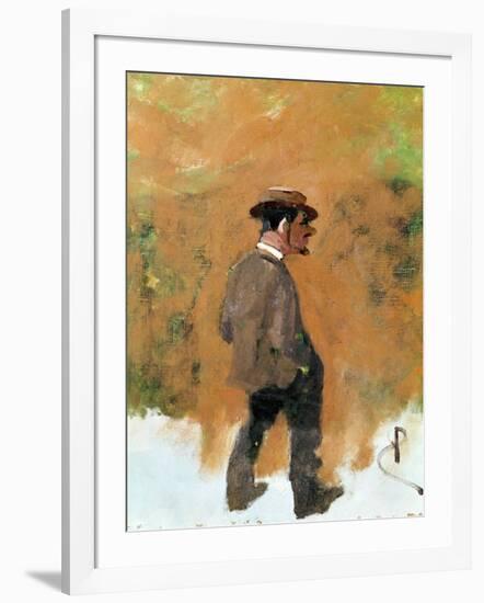 Henri de Toulouse-Lautrec Aged 19, 1883-Rene Princeteau-Framed Giclee Print