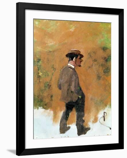 Henri de Toulouse-Lautrec Aged 19, 1883-Rene Princeteau-Framed Premium Giclee Print