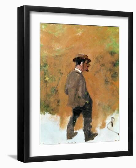 Henri de Toulouse-Lautrec Aged 19, 1883-Rene Princeteau-Framed Giclee Print