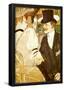 Henri de Toulouse-Lautrec Anglais at Moulin Rouge Art Print Poster-null-Framed Poster