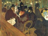 At the Moulin Rouge-Henri de Toulouse-Lautrec-Art Print