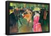 Henri de Toulouse-Lautrec Ball in the Moulin Rouge Art Print Poster-null-Framed Poster