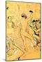 Henri de Toulouse-Lautrec Chocolat Dance Art Print Poster-null-Mounted Poster