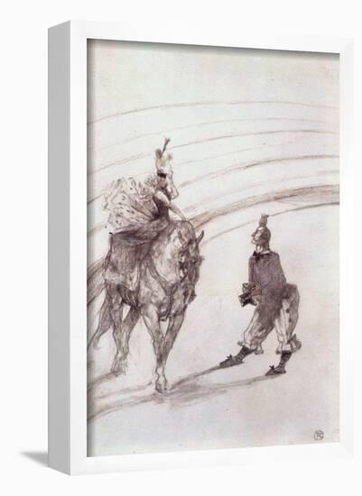 Henri de Toulouse-Lautrec (Circus Scene) Art Poster Print-null-Framed Poster