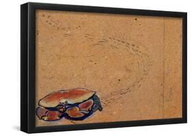 Henri de Toulouse-Lautrec Crab on the Sand Art Print Poster-null-Framed Poster