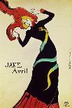 The Clowness Cha-U-Kao-Henri de Toulouse-Lautrec-Art Print
