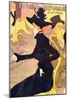 Henri de Toulouse-Lautrec Divan Japonais Art Print Poster-null-Mounted Poster