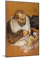 Henri de Toulouse-Lautrec Doctor Pean Operates Art Print Poster-null-Mounted Poster