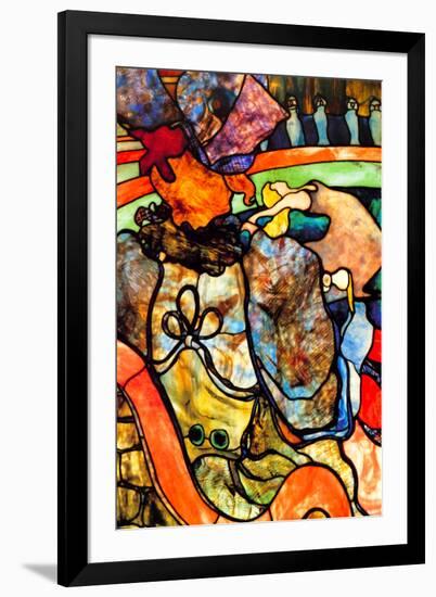 Henri de Toulouse-Lautrec In the Circus-Henri de Toulouse-Lautrec-Framed Art Print