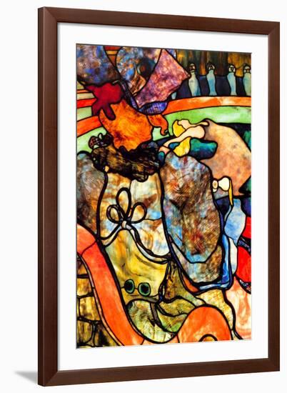 Henri de Toulouse-Lautrec In the Circus-Henri de Toulouse-Lautrec-Framed Art Print