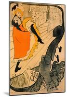 Henri de Toulouse-Lautrec Jane Avril Art Print Poster-null-Mounted Poster