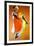 Henri de Toulouse-Lautrec Jane Avril Dancing-Henri de Toulouse-Lautrec-Framed Art Print