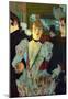 Henri de Toulouse-Lautrec La Goulue Entering the Moulin Rouge Art Print Poster-null-Mounted Poster
