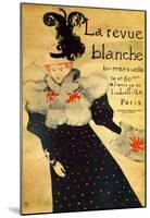 Henri de Toulouse-Lautrec La Revue Blanche Art Print Poster-null-Mounted Poster