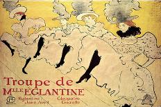 Les Deux Friendies Young Women Lying on a Bed - Painting by Henri De Toulouse Lautrec (1864-1901) 1-Henri de Toulouse-Lautrec-Giclee Print