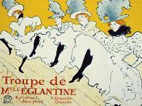 La Troupe de Mademoiselle Eglantine-Henri de Toulouse-Lautrec-Art Print