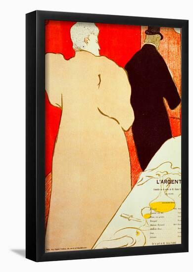 Henri de Toulouse-Lautrec LArgent Art Print Poster-null-Framed Poster