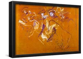 Henri de Toulouse-Lautrec Mlles Eglantines Art Print Poster-null-Framed Poster