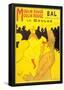 Henri de Toulouse-Lautrec Moulin Rouge la Goulue Art Print Poster-null-Framed Poster