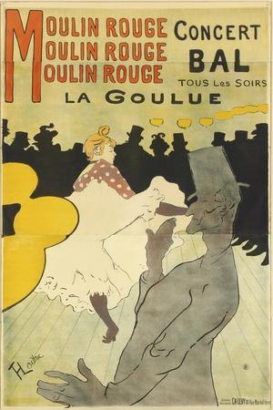 Poster Advertising 'La Goulue' at the Moulin Rouge, 1891