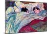 Henri de Toulouse-Lautrec Sleeping Art Print Poster-null-Mounted Poster