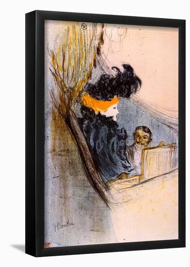 Henri de Toulouse-Lautrec Spring Idyll Art Print Poster-null-Framed Poster