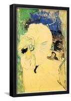 Henri de Toulouse-Lautrec The Coil Art Print Poster-null-Framed Poster