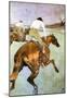 Henri de Toulouse-Lautrec The Jockey 2 Art Print Poster-null-Mounted Poster