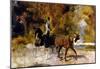 Henri de Toulouse-Lautrec The One Horse Carraige Art Print Poster-null-Mounted Poster