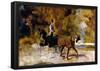 Henri de Toulouse-Lautrec The One Horse Carraige Art Print Poster-null-Framed Poster