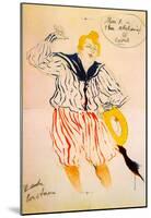 Henri de Toulouse-Lautrec The Seamen Song Art Print Poster-null-Mounted Poster