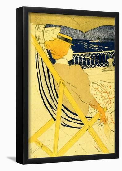 Henri de Toulouse-Lautrec The Traveller 2 Art Print Poster-null-Framed Poster