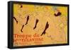 Henri de Toulouse-Lautrec Troupe de Mlles Eglantines 2 Art Print Poster-null-Framed Poster