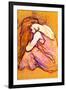 Henri de Toulouse-Lautrec Woman Combing Hair-null-Framed Art Print